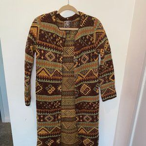 Double D Ranch Southwestern Sweater Coat (XS)